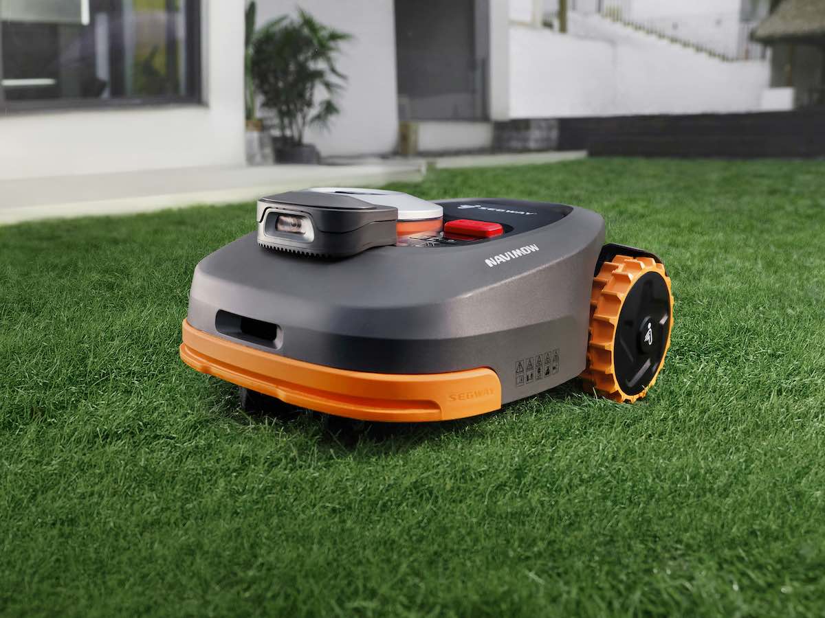 Segway Navimow Robot Mower in the garden